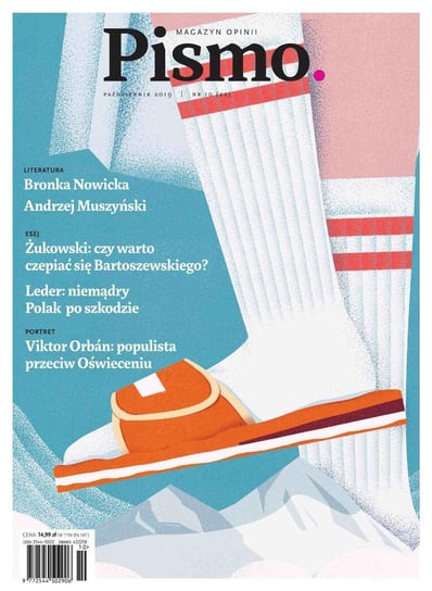 Pismo. Magazyn Opinii 10/2019 - ebook mobi Wicha Marcin, Springer Filip, Nowicka Bronka, Muszyński Andrzej, Bagiński Tomasz, Niedziejko Julia, Dąbrowski Tadeusz, Hoover Elizabeth, Foer Franklin, Karacz Agnieszka, Suchecka Justyna, Robiński Adam, Jabłońska Urszula, Leder Andrzej, Nowakowska-Wierzchoś Anna, Żukowski Tomasz