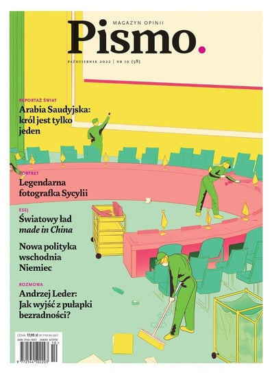 Pismo. Magazyn Opinii 10/2022 - ebook mobi Dąbrowska Justyna, Jacoby Marcin, Louis Edouard