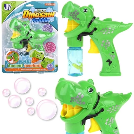 Pistolet do Baniek Dinozaur 2 x Płyn Bańki Mydlane Nobo Kids