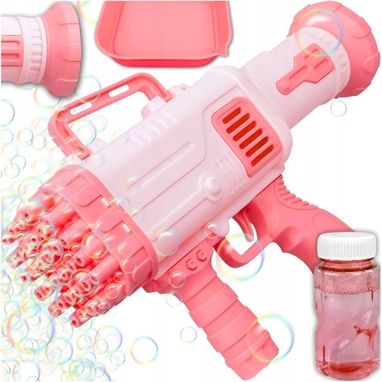 Pistolet Na Bańki Maszyna Do Baniek Mydlanych Generator Akcesoria + Płyn Memflow