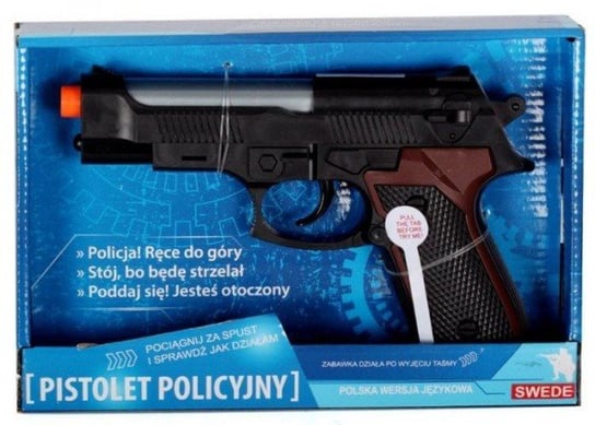 Pistolet policyjny z polskim modułem dźwiękowym Inna marka