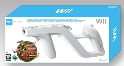 Pistolet Zapper do Konsoli Wii + Gra Link's Crossbow Training Nintendo