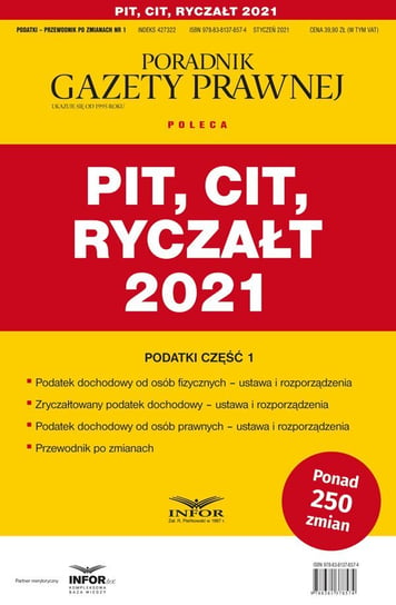 PIT, CIT, Ryczałt 2021 Opracowanie zbiorowe