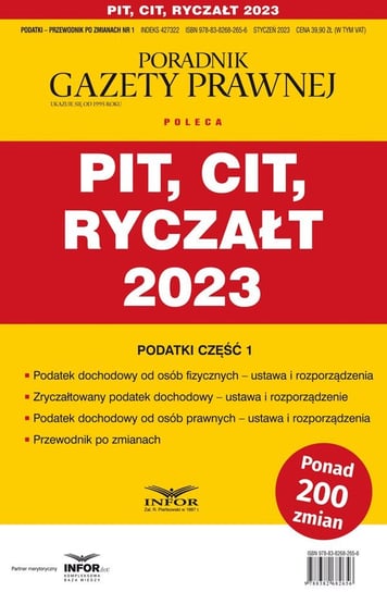 PIT, CIT, Ryczałt 2023 Opracowanie zbiorowe