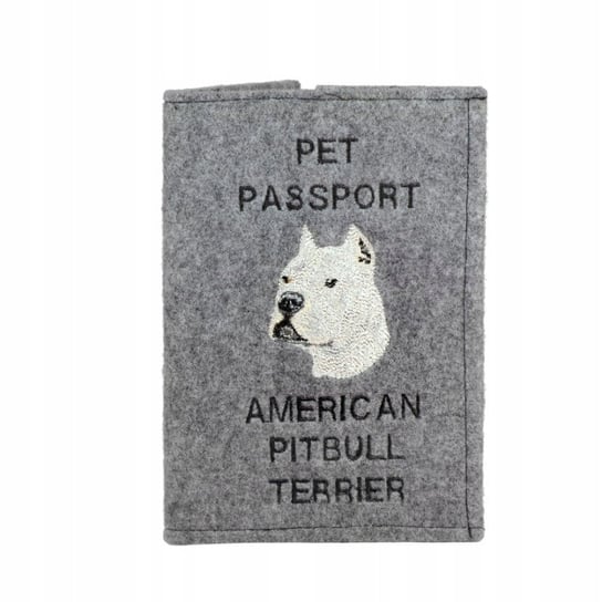 Pitbull Haftowany pokrowiec na paszport Inna marka