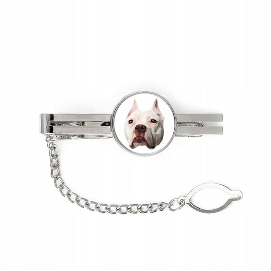 Pitbull pies geometryczny Spinka do krawata Inna marka