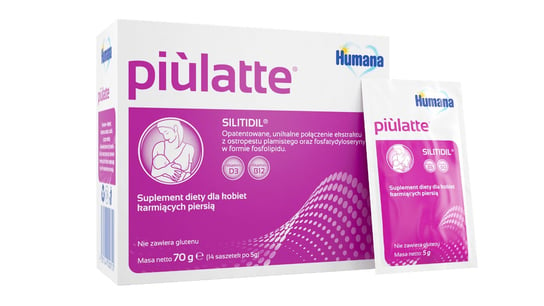 Piulatte, Suplement diety, 14 saszetek Humana