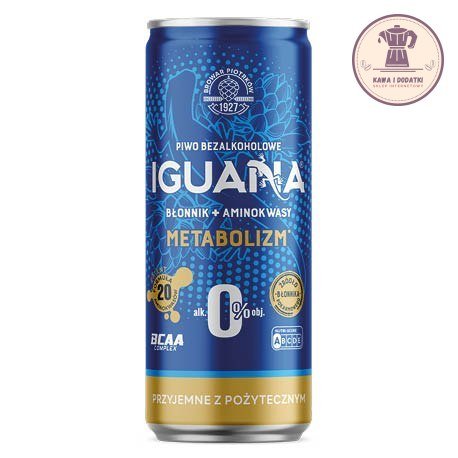 Piwo Bezalkoholowe Metabolizm 330 Ml (puszka) - Iguana IGUANA