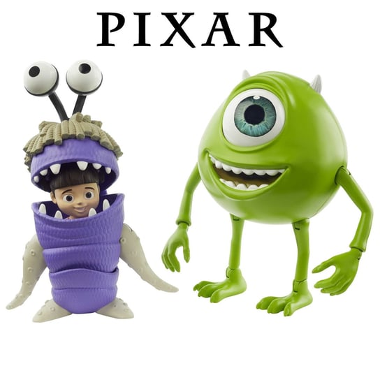 PIXAR Potwory i spółka, figurki Mike Wazowski i Bu Pixar
