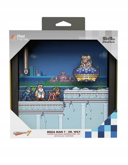Pixel Frames Megaman 7 Dr Willy Inny producent