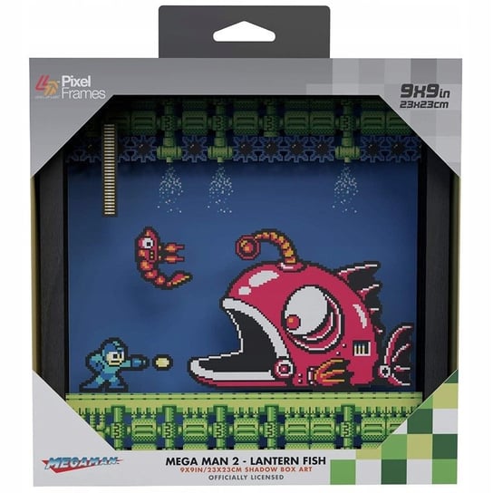 Pixel Frames Retro Ramka Mega Man 2 Lantern Fish L Inny producent