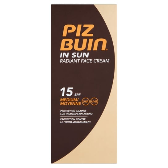 Piz Buin, In Sun Radiant Face Cream SPF15, Krem Do Twarzy Piz Buin