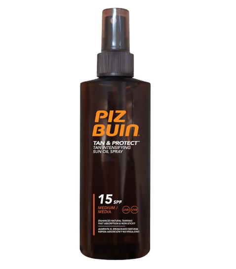 Piz Buin Tan & Protect Oil spray do opalania SPF 15 150 ml Piz Buin