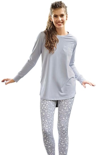 Piżama Damska ocieplana milutki ciepły materiał XL 42 zimowa z legginsami Inna marka
