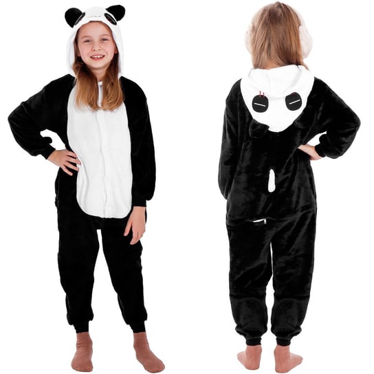 Piżama kigurumi panda Sringos kombinezon jednoczęściowy dziecięcy rozmiar 110-120 cm Springos