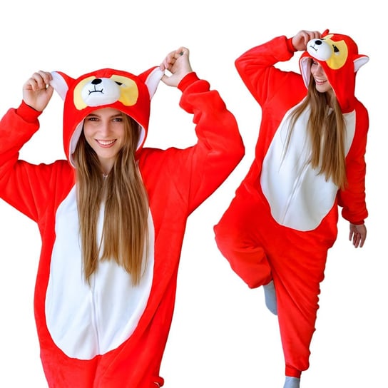 Piżama Onesie Kigurumi Kostium Przebranie Akita XL: 175 - 185cm nerd hunters