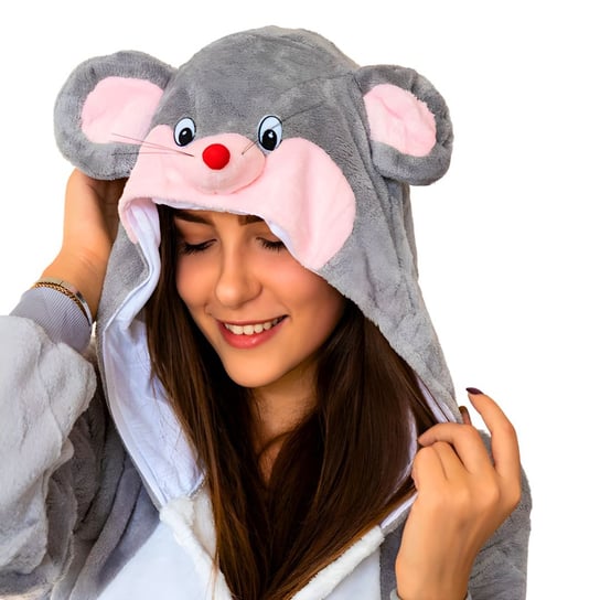 Piżama Onesie Kigurumi Kostium Przebranie Myszka Mickey M: 155 - 165cm nerd hunters