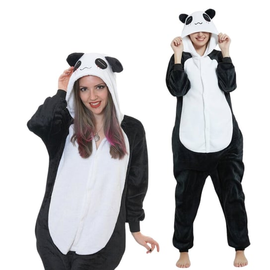 Piżama Onesie Kigurumi Kostium Przebranie Panda S: 145-155cm nerd hunters