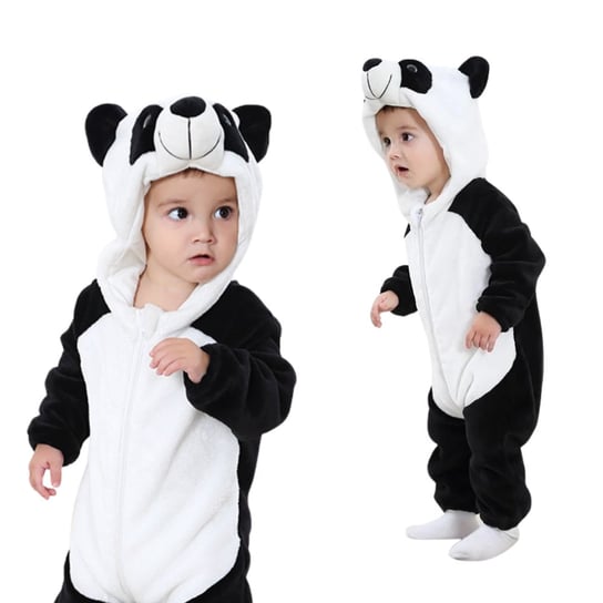 Piżama Onesie Kigurumi Kostium Przebranie Śpiochy Panda Niemowlę 70: 50-65 cm nerd hunters