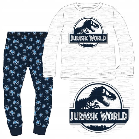 PIŻAMA PARK JURAJSKI CHŁOPIĘCA DZIECIĘCA DINOZAUR JURASSIC WORLD 134 140 EplusM