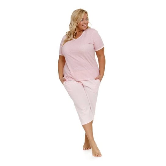 Piżama plus size w pięknym różowym kolorze doctor nap -l Inna marka