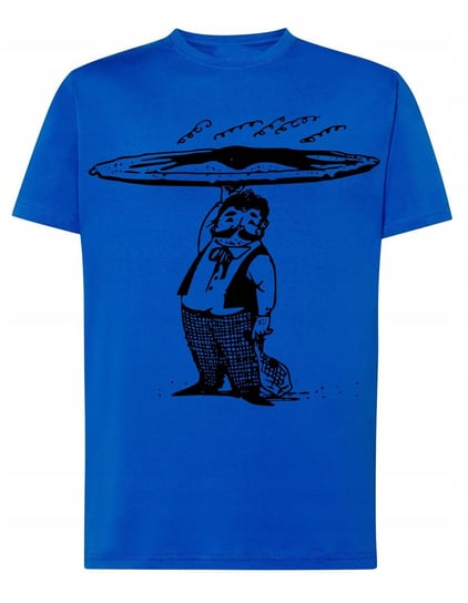 PIZZA MAN T-shirt Męski Modny Nadruk Rozm.XL Inna marka