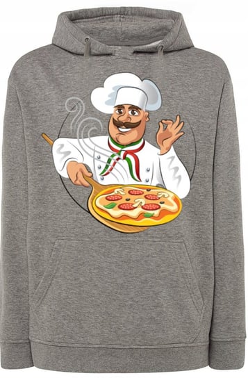 PizzerMan Męska Modna Bluza Kaptur r.S Inna marka