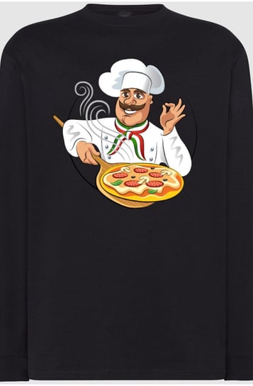 PizzerMan Pizza Bluza Longlseeve Włoch r.3XL Inna marka