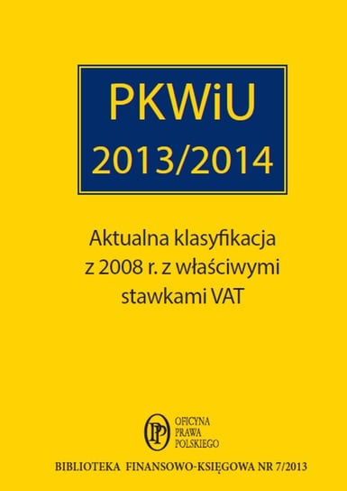 PKWiU 2013/2014 Świąder Bogdan
