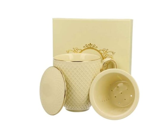 Pl Kubek Z Zaparzaczem Vesper Ecru 420Ml Duo