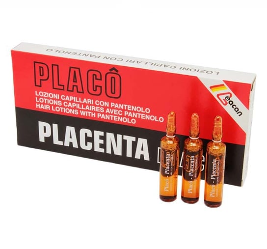 Placenta Placo ampułki na porost włosów, 12 szt. Placenta