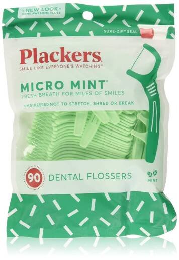 Plackers, Nitko-wykałaczki, Micro Mint, 90 Szt. Other