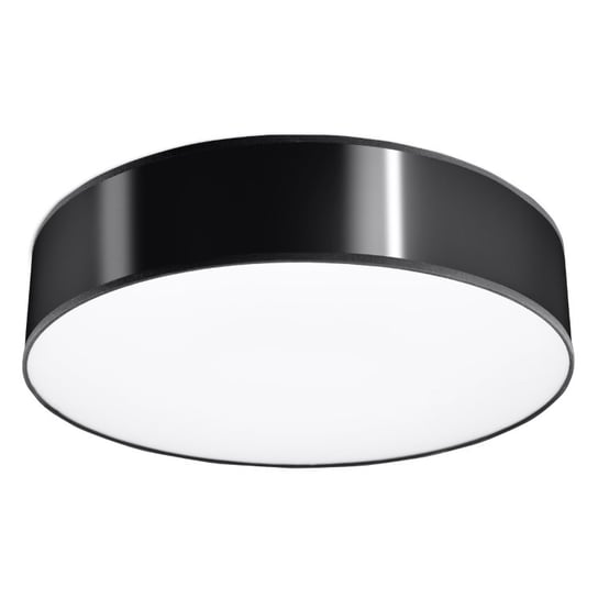 Plafon ARENA 45 czarna minimalistyczny okrągła świeci w dół SL.0124 Sollux Lighting Sollux Lighting