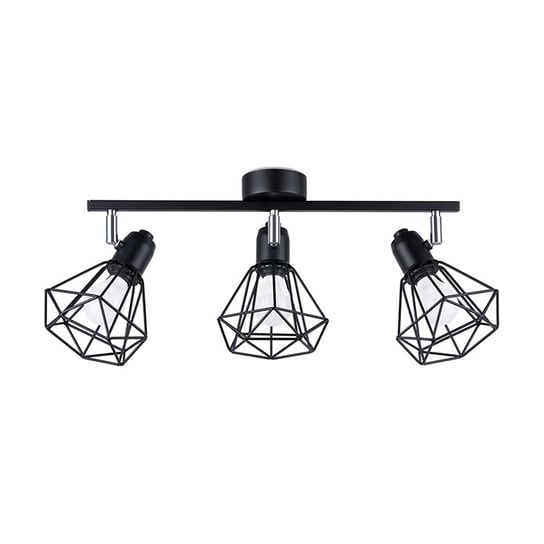 Plafon ARTEMIS 3 czarny nowoczesny stożek koszyk ruchomy klosz SL.1107 Sollux Lighting Sollux Lighting