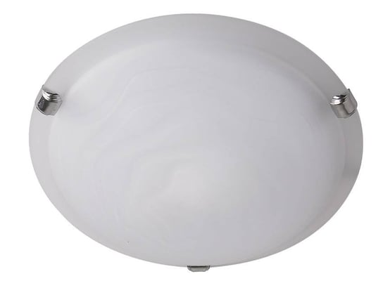 Plafon Biały Szklany Okrągły Sufitowy Ścienny 60W Wrap Candellux 13-82213 Candellux Lighting