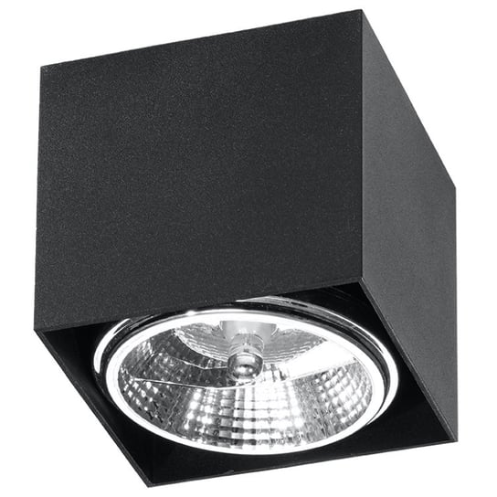 Plafon BLAKE czarny nowoczesny kwadrat świeci w dół SL.0700 Sollux Lighting Sollux Lighting