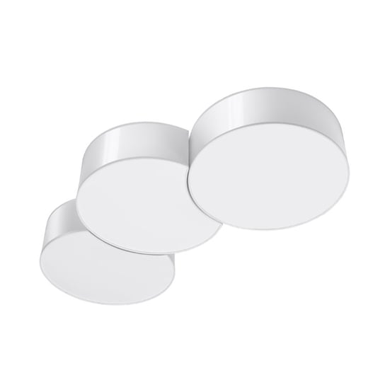 Plafon CIRCLE 3A biały nowoczesny okrągły rozproszone światło SL.1051 Sollux Lighting Sollux Lighting