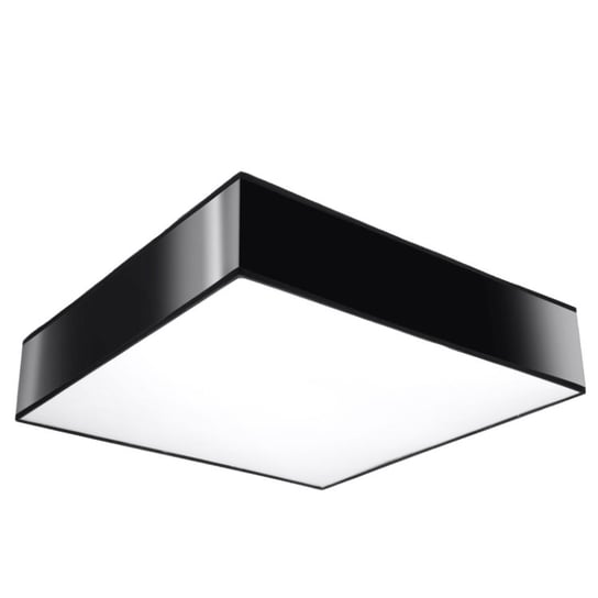 Plafon HORUS 45 czarny minimalistyczny kwadrat świeci w dół SL.0139 Sollux Lighting Sollux Lighting
