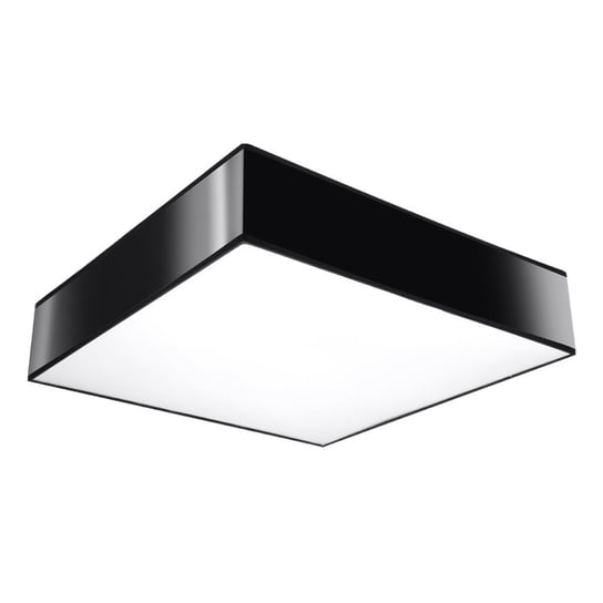 Plafon HORUS 55 czarny minimalistyczny kwadrat świeci w dół SL.0920 Sollux Lighting Sollux Lighting