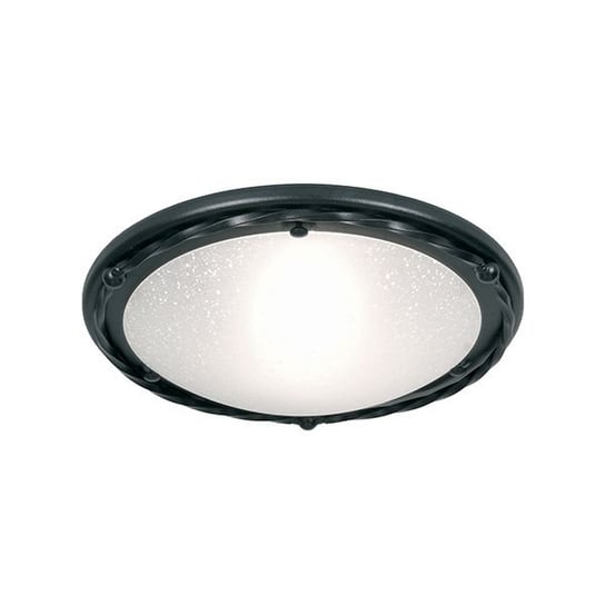 Plafon klasyczny ELSTEAD LIGHTING, Pembroke, biało-czarny, E27 7,5x30 cm ELSTEAD LIGHTING