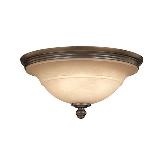 Plafon klasyczny HINKLEY LIGHTING, Plymouth, kremowo-brązowy, E27, 21x44,5 cm Hinkley Lighting