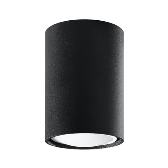 Plafon LAGOS 10 czarny nowoczesny tuba świeci w dół SL.1000 Sollux Lighting Sollux Lighting