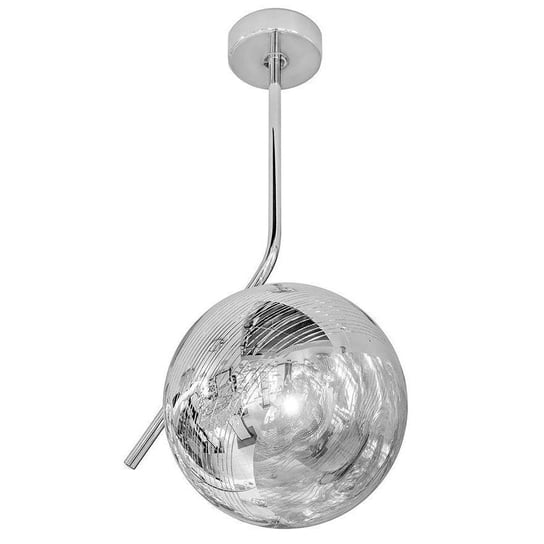 Plafon LAMPA sufitowa 15257-1C AUHILON szklana OPRAWA kula ball condi chrom Auhilon