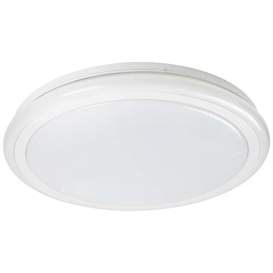 Plafon LAMPA sufitowa LEONIE 1510 Rabalux okrągła OPRAWA z efektem gwiazd LED 32W 3000-6500K z pilotem biała Rabalux