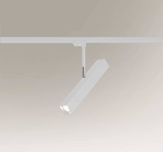 Plafon LAMPA sufitowa MITSUMA 7989 Shilo prostokątna OPRAWA metalowa do systemu szynowego biała Shilo