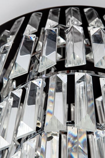Plafon LAMPA sufitowa MONACO C0136 Maxlight kryształowa OPRAWA glamour crystal przezroczysta MaxLight