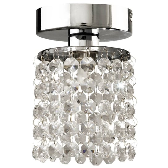 Plafon LAMPA sufitowa ROYAL 91-27965 Candellux metalowa OPRAWA kryształki glamour crystal chrom przezroczyste Candellux