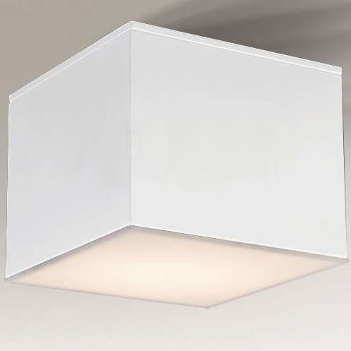 Plafon LAMPA sufitowa SUWA 7721 Shilo natynkowa OPRAWA do łazienki kostka cube IP44 biała Shilo