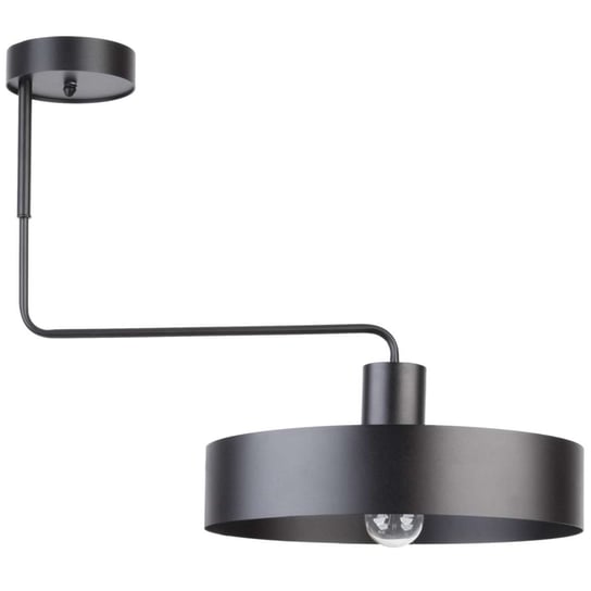 Plafon LAMPA sufitowa VASCO 31549 Sigma loftowa OPRAWA metalowa na wysięgniku czarna Sigma