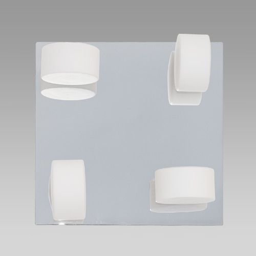 Plafon łazienkowy PREZENT Eppica 984, biały, 4x40 W Prezent